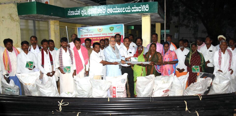 ತುಂತುರು ನೀರಾವರಿ ಘಟಕದಿಂದ ಹೆಚ್ಚಿನ ಇಳುವರಿ ಮಾಡಿ; ಶಾಸಕ‌ ತುನ್ನೂರ್